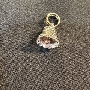 Vintage Sterling Silver Bell charm
